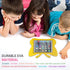 iPad 7 8 9 10.2 Kids Case, 3D Cute Butterfly 10.2 inch iPad 9th 8th Generation Tablet Case for Kids Girls, Yellow