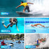 IPX8 Floating Waterproof Phone Pouch, Large Clear Phone Dry Bag Case with Adjustable Lanyard for iPhone Samsung