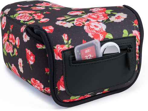 A7 R6 Z50II USA Gear Camera Sleeve (Large) for Mid-Size SLRs Compatible with Sony V, Canon EOS Mark II, Nikon & more