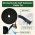 ECOHomes 3/4 Inch x 75 FT Cable Ties Wrap, Double Sided Hook and Loop Straps for Cable & Cord Management