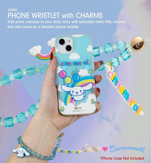 Sonix x Sanrio Phone Charm, Beaded Wristlet, Universal Phone Strap, and Detachable Cell Phone Lanyard