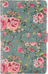 Flower Wallet PU Leather Photo Album, Compatible with Fujifilm Instax Mini Instant Camera Film, Retro Floral