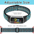 Stretchy Bands Compatible with Fitbit Charge 5, Adjustable Elastic Straps Wristbands Accessories Replacement for Fitbit