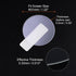 5pcs Watch Glass Screen Protectors, 31mm Violet Tempered Glass, Anti-Glare 9H Hardness for Smartwatch Protection