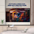 WTONISY Mini Projector, 720P Native Home Video Projector, 1080P Supported Film Projector with HDMI VGA AV USB Port