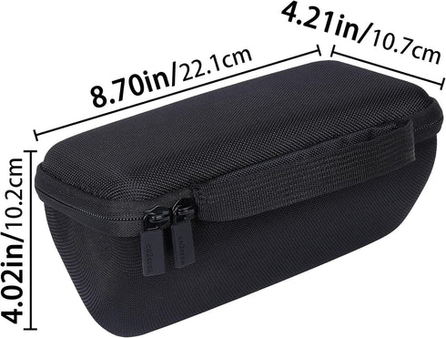 co2CREA Hard Case for BolaButty X-GO C27C - Replacement for IPX5 Waterproof Bluetooth Speaker (Black)