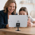 HZZADZXW 360 17 16 Metal Cell Phone Stand for Desk, Multi-Angel Adjustable Rotation Desktop Phone Holder and Foldable