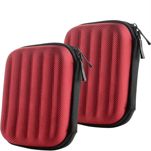 Geekria Shield Headphones Case - Hard Shell Travel Bag for In-Ear Headphones, Compatible with Audio-Technica, Beats,