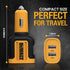 DEWALT 2-Port USB Car Charger, 24W Fast Charge Dual Port USB-A for iPhone 14 13 12 11 Pro Max X XR XS 8 Plus 6s