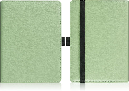 HGWALP 6" 6 inch Universal Case for eReaders, Folio Leather Stand Cover with Handstrap Compatible with All