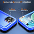 Cozycase Waterproof Case for iPhone 12 Pro Max - Full Body Rugged Dustproof Shockproof Cover with Built-in Screen
