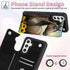 Samsung Galaxy S24 Case, Wallet Case with Card Slots & Kickstand, PU Leather Cover, Soft TPU Protective, Horse and