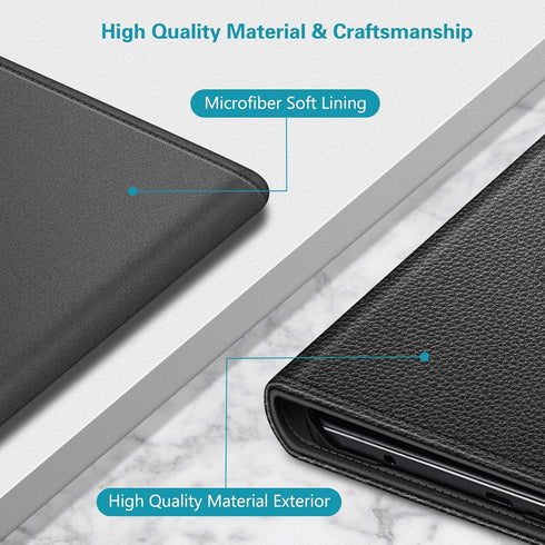 Fintie Folio Keyboard Case for Samsung Galaxy Tab A7 Lite 8.7 Inch 2021 Model (SM-T220/T225/T227), Black