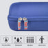 Khanka Hard Travel Case for JBL Charge 4 / Charge 5 Portable Waterproof Bluetooth Speaker (Blue)