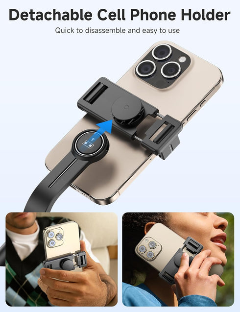 SelfieShow 4 1 360 16/15/14/13 Portable Selfie Stick, in Extendable Phone Tripod Stand with Detachable Wireless Remote