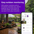 Roku IP65 1080p Outdoor Camera - Home Security - Weather Resistant Wired Security Camera & Pet Monitor with HD Night