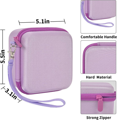 PAIYULE Kids Camera Case - Storage Holder Bag for Instant Cameras, Compatible with Digital Video Cameras for Girls,