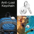 JETech 4 Pack Waterproof Case for AirTag with Keychain, Full Body Anti-Scratch Holder for Kids, Pet Collar, Keys