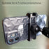 Universal Mirror Shower Phone Holder, Multi-Directional Dual 360 Degree Rotating Wall Mount Stand for Tiktok Youtube