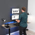 VIVO Dual Monitor Desk Mount Stand with Height Adjustment for 2 LCD Ultrawide Screens up to 34 inches, Stacked Array