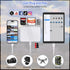 TIANSONG 4 1 SD Card Reader for iPhone, in USB C and Lightning to CF/SD/MS/TF Card Adapter Memory Card Reader