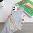 J.west iPhone 12/12 Pro Case 6.1-inch, Luxury Grey Marble Design, Ultra Slim Thin Flexible Soft Rubber TPU Cover for