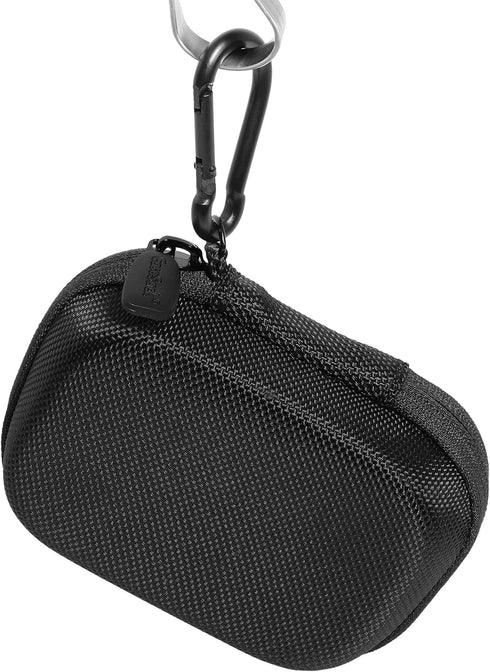 CaseSack Case for PocBuds Bluetooth Headphones, Wireless Earbuds, 80hrs Playtime, Wireless Charging Case (Black)