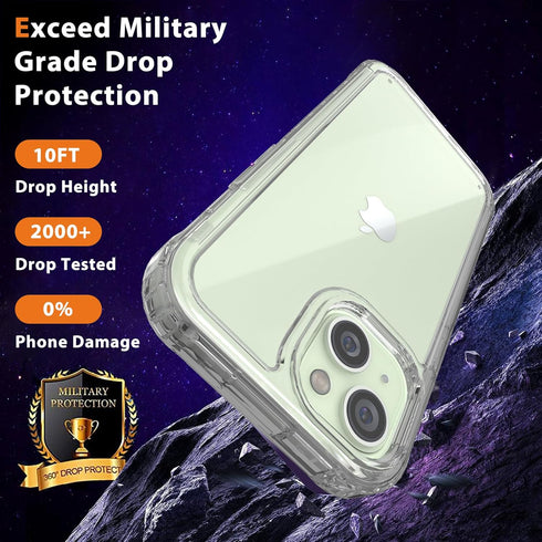 Lifedance 15 10 15, for iPhone Case, Full-Body Rugged Protective Case with Built-in Screen Protector, FT Military Grade