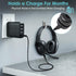 SLLEA Micro USB Data/Charging Cable for VXI B350-XT Blue Parrot Noise Canceling Bluetooth Headset