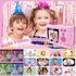 Kids Instant Print Camera, 1080P Toddler Camera That Prints Photos, Gifts for Girls Age 3-12, Pink