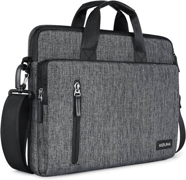 KIZUNA 12.5 Inch Laptop Bag Case, Water Resistant Shoulder Messenger Briefcase for MacBook Air M2 2022/HP Envy