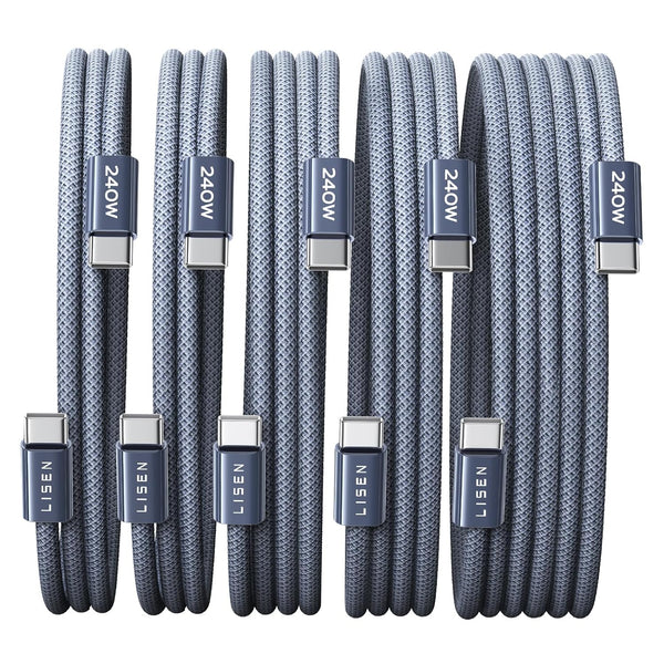 LISEN USB C to USB C Cable, 240W C to C Cable