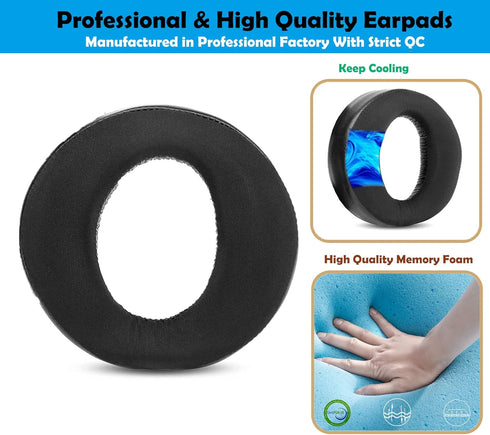 Replacement Cooling Gel Headset Ear Cushions for Sony Playstation 5 Pulse 3D PS5 Headset