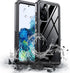 Hualele Samsung Galaxy S20 Plus Waterproof Case, Built-in Lens & Screen Protector, Full Body Shockproof IP68 Black