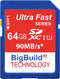 BigBuild Technology 64GB SDXC Memory Card for Fujifilm X-M5, X-S20, X-T50 Cameras