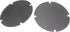 Black Motorcycle Mesh Rear Passenger Speaker Grille Covers for Harley Road Glide, Street Glide, Electra Glide Ultra,