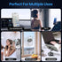 Casa Brisa 96 LBS 360 Magnetic Car Phone Mount with Strong Suction Cup - Adjustable Twist-Lock Vacuum Holder - Car