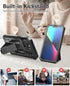 SOiOS 13/14/15 16e for iPhone Phone Case: for iPhone Protective Cover with Belt Clip Holster | Durable Dual-Layer