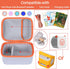 Hard Case Compatible with Yoto Player Kids Bluetooth Speaker, Kids Audio Music Player, Audiobook Cards Radio (Pink +