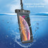 Floating Waterproof Phone Pouch with Lanyard and Armband for Motorola Moto G Power, G Stylus, G Play, Black