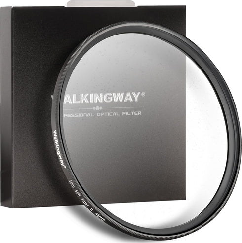 Walking Way 46MM White Mist Diffusion Filter, Stronger Soft Focus Circular Lens Filter for DSLR Camera