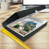 Golden State Art Archival Folio Storage Box 11x14, Clamshell Design with Metal Edge for Preserving Photos, Documents,