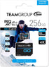 TEAMGROUP GO Card, 256GB x 2 Pack Micro SDXC UHS-I U3 V30 4K for GoPro & Action Cameras, High Speed Flash Memory