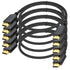 3FT HDMI Cable 5-Pack, 4K HDMI Cables Braided- High Speed Shielded HDMI