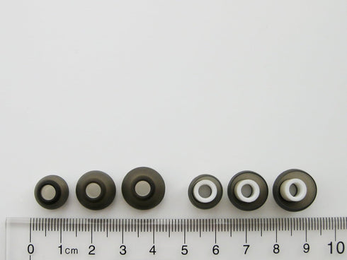 6pcs S/M/L Ergonomical Comfort Earbuds Eartips Replacement Set for Sennheiser IE, CX, CXC, CXL, OCX, MM Series