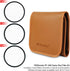 PROfezzion 72mm Star Filter Kit - 3 Pieces Adjustable Cross Screen Starburst Filter for Nikon Z6 Z7 Fujifilm X-T3 & More