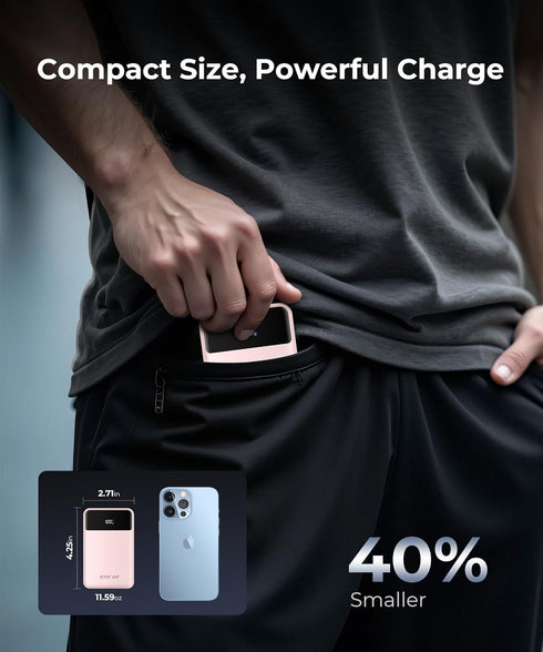 JOYFAR Pack 30000mAh 22.5W 16 15 14 13 12 11 Portable-Charger-Power-Bank Travel Essentials Battery USB C Built in Cable