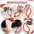 Lusofie cherry phone charm Universal - phone charm wrist strap For Cases Camera Bags Keychains - Cell Phones beaded