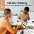 UGREEN Vertical Mouse Wireless, Bluetooth 5.0+2.4G Ergonomic Mouse, 5 Buttons, 1000/1600/2000/4000 DPI, Black