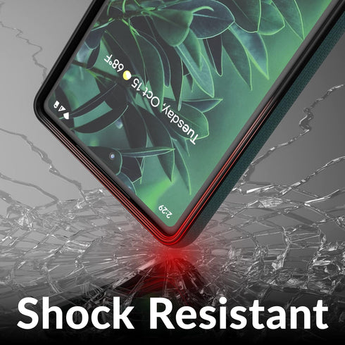 Crave Dual Guard Shockproof Protection Case for Google Pixel 6a, Dual Layer Case in Shaded Spruce Forest Green